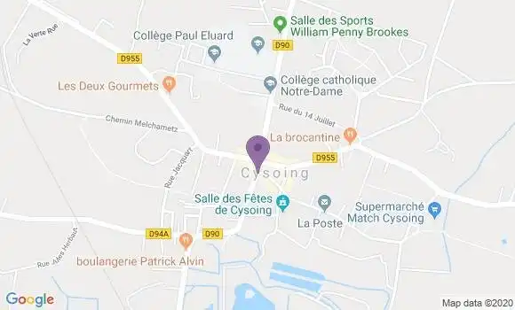 Localisation Caisse d