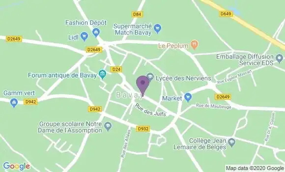 Localisation Caisse d