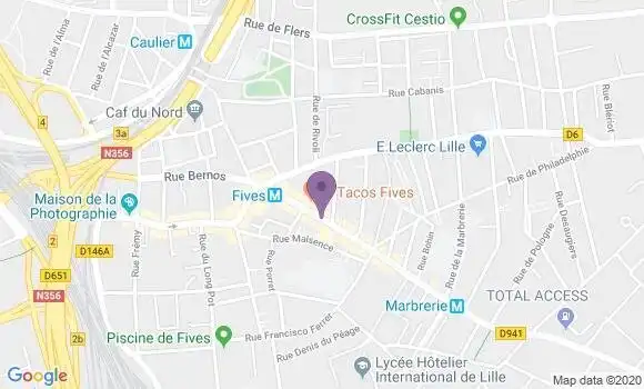 Localisation Caisse d