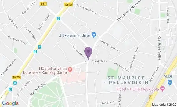 Localisation Caisse d