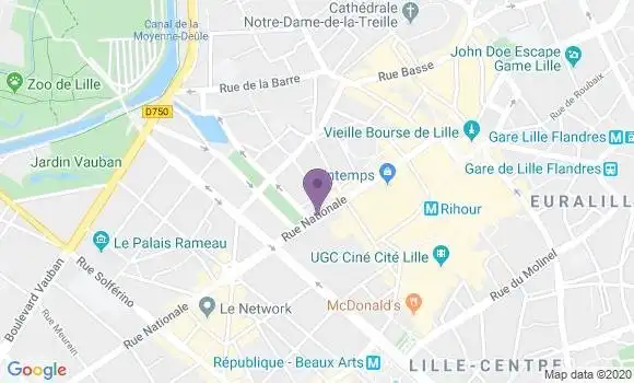 Localisation Caisse d