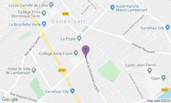 Localisation Caisse d