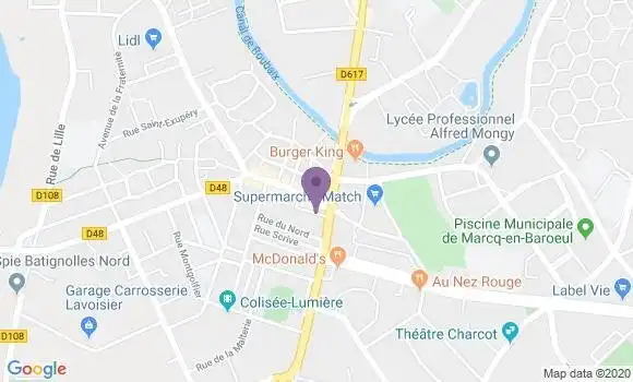 Localisation Caisse d