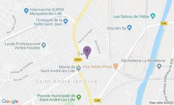 Localisation Caisse d