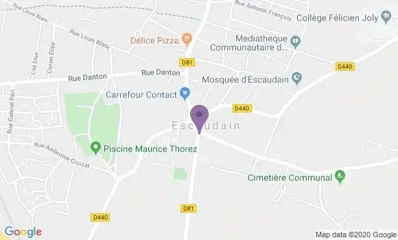 Localisation Caisse d