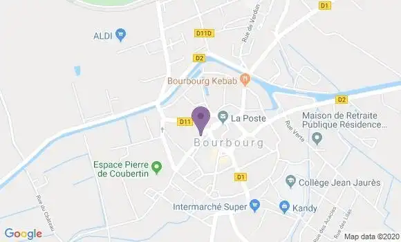 Localisation Caisse d