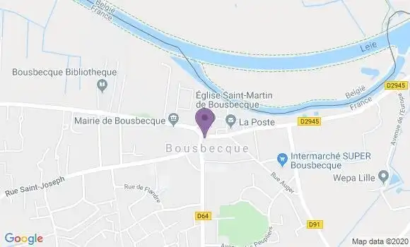 Localisation Caisse d