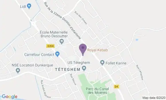 Localisation Caisse d