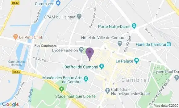 Localisation Caisse d