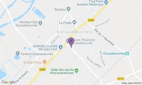 Localisation Caisse d