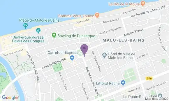 Localisation Caisse d