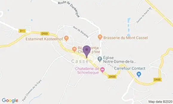 Localisation Caisse d