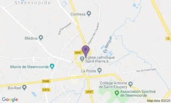 Localisation Caisse d