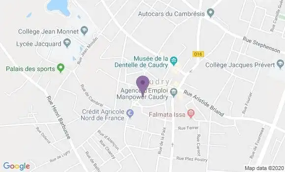 Localisation Caisse d