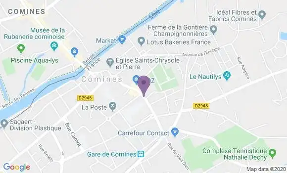 Localisation Caisse d