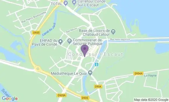 Localisation Caisse d