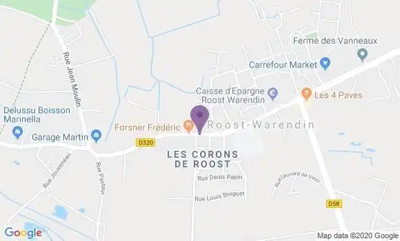 Localisation Caisse d