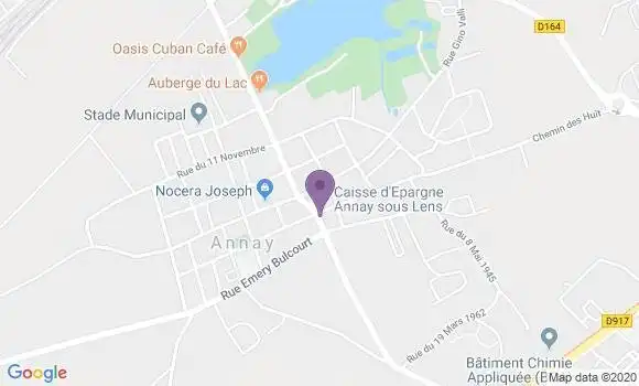 Localisation Caisse d