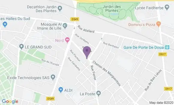 Localisation Caisse d
