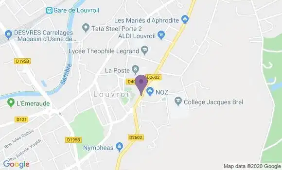 Localisation Caisse d