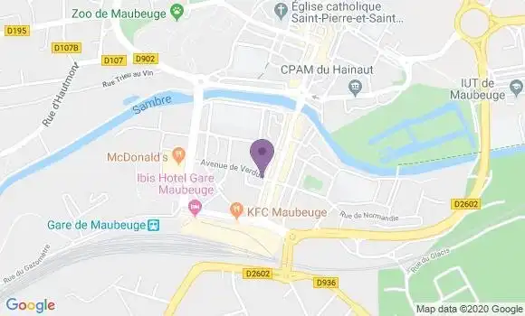 Localisation Caisse d