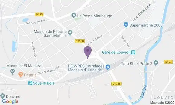 Localisation Caisse d