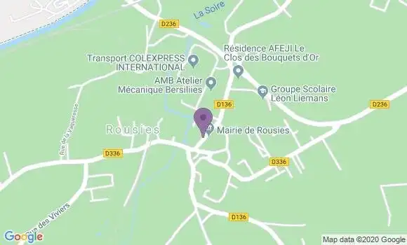 Localisation Caisse d