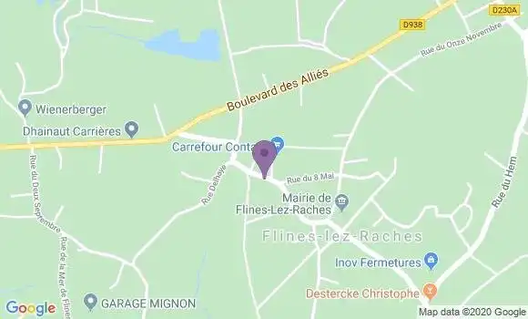 Localisation Caisse d