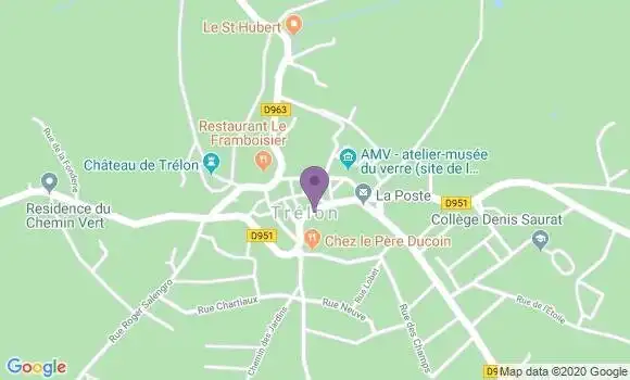 Localisation Caisse d