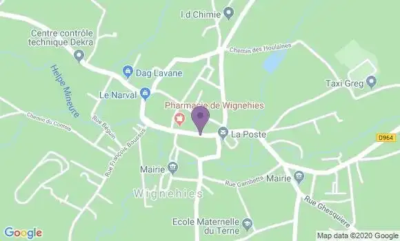 Localisation Caisse d