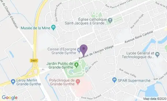 Localisation Caisse d