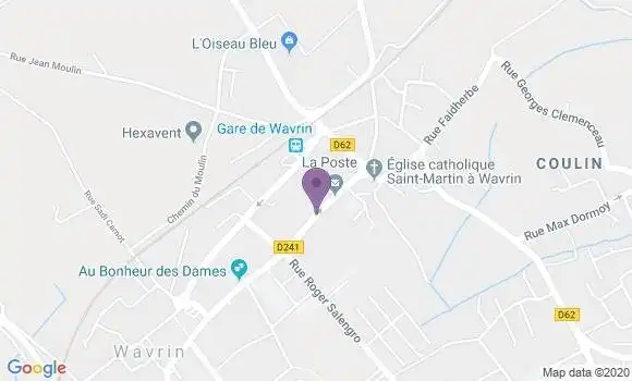 Localisation Caisse d