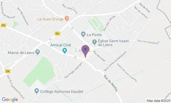 Localisation Caisse d
