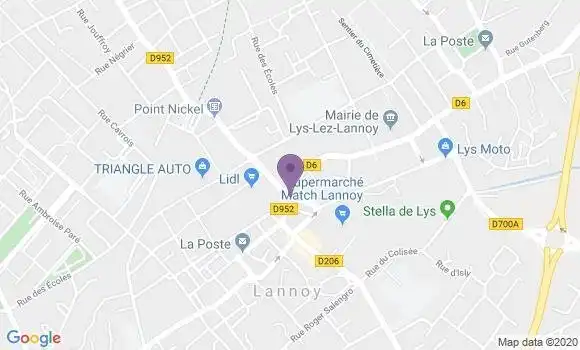 Localisation Caisse d