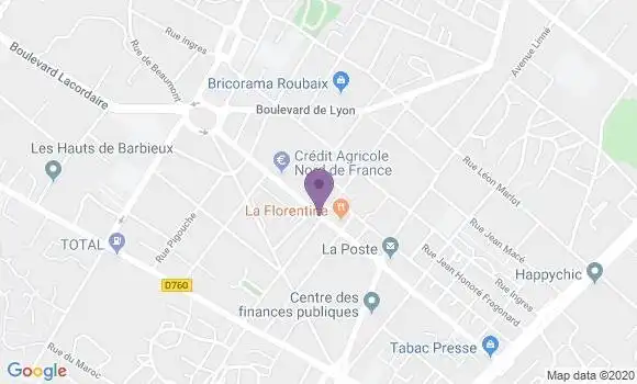 Localisation Caisse d