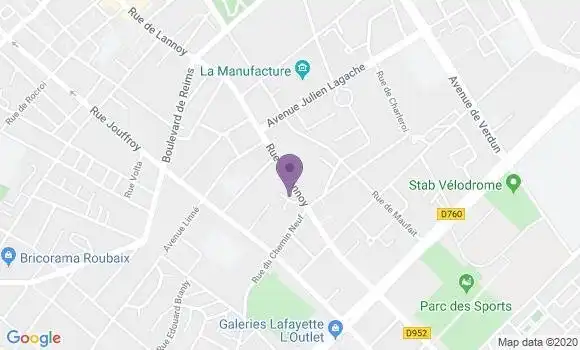 Localisation Caisse d