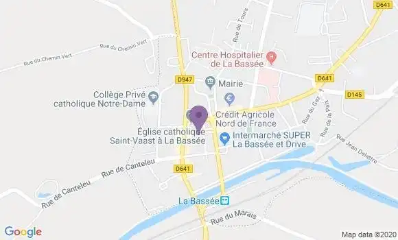 Localisation Caisse d