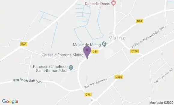 Localisation Caisse d