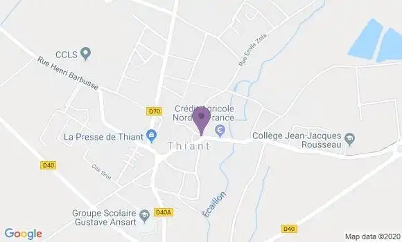 Localisation Caisse d