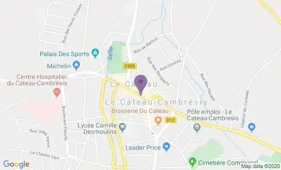 Localisation Caisse d