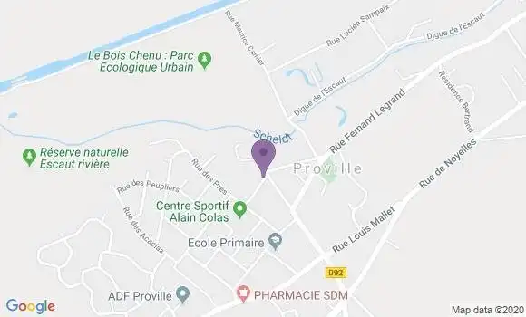 Localisation Caisse d