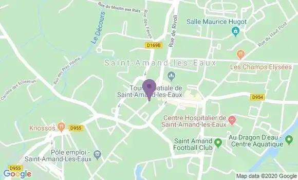 Localisation Caisse d