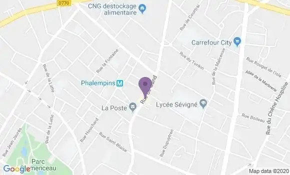 Localisation Caisse d