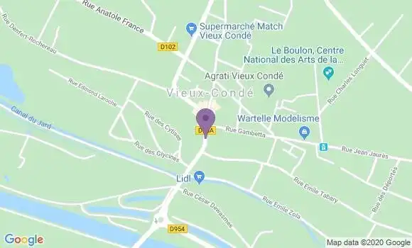 Localisation Caisse d