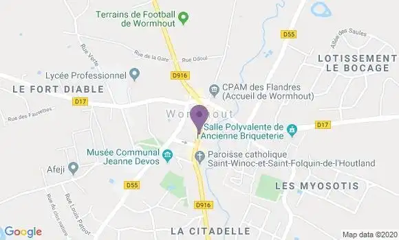 Localisation Caisse d