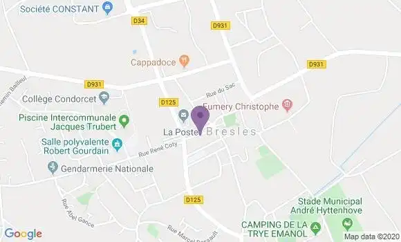 Localisation Caisse d
