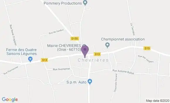 Localisation Caisse d