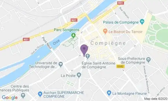 Localisation Caisse d