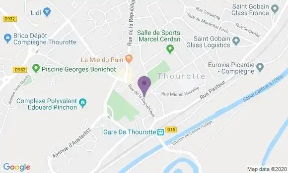 Localisation Caisse d
