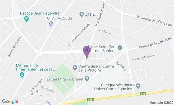 Localisation Caisse d